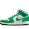 Jordan 1 Mid Lucky Green (GS)