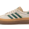 adidas Gazelle Bold Magic Beige Collegiate Green (W)