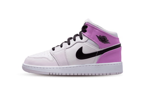 Jordan 1 Mid Barely Grape (GS)